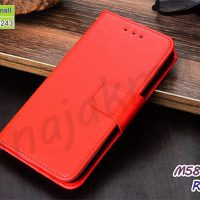 M5807-02 เคสฝาพับ Realme7i / Realme C17 สีแดง