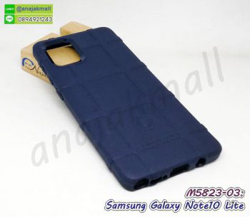 M5823-03 เคส Rugged กันกระแทก samsung note10 lite สีน้ำเงิน