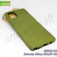 M5823-04 เคส Rugged กันกระแทก samsung note10 lite สีเขียวทหาร