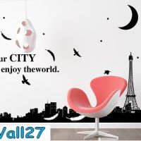 Wall27 Wall Sticker ลาย Our City
