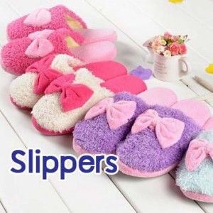 Doll22 รองเท้า Slippers รูปโบว์