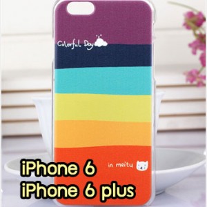 M1000-15 เคสแข็ง iPhone 6/6 plus ลาย Colorfull Day