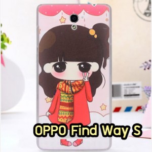 M387-46 เคสแข็ง OPPO Find Way S ล็อต 1 ลายฟินฟิน