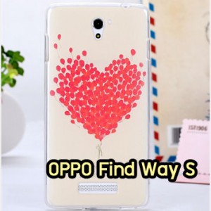 M1204-05 เคสยาง OPPO Find Way S ลาย Only You