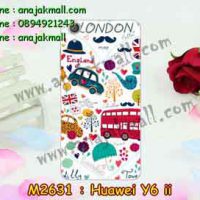 M2631-19 เคสแข็ง Huawei Y6ii ลาย London