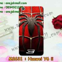 M2631-24 เคสแข็ง Huawei Y6ii ลาย Spider