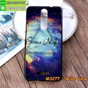 M3277-28 เคสยาง Wiko View ลาย Some Nights