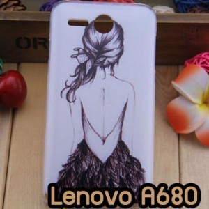 M790-09 เคสแข็ง Lenovo A680 ลาย Women