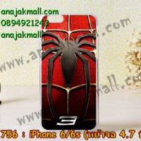M1756-24 เคสยาง iPhone 6/iPhone6s ลาย Spider