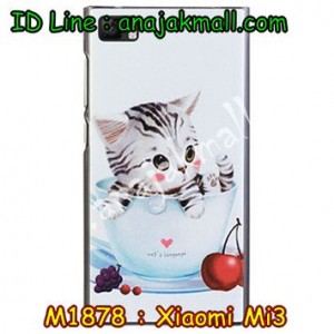 M1878-06 เคสแข็ง Xiaomi Mi 3 ลาย Sweet Time