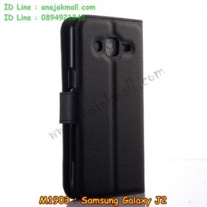M1903-01 เคสฝาพับ Samsung Galaxy J2 สีดำ