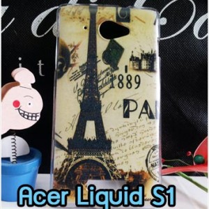 M807-01 เคสแข็ง Acer Liquid S1 ลายหอไอเฟล V