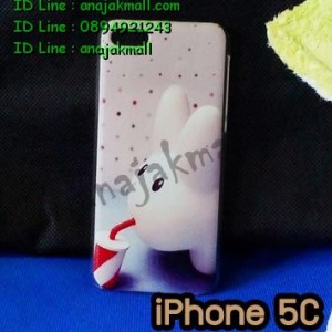 M750-11 เคสแข็ง iPhone 5C พิมพ์ลาย Fufu