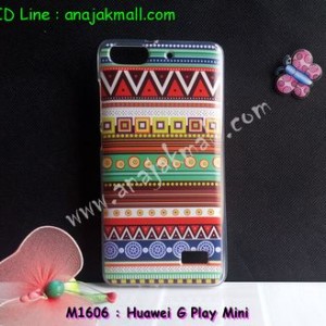 M1606-03 เคสยาง Huawei G Play Mini ลาย Graphic II