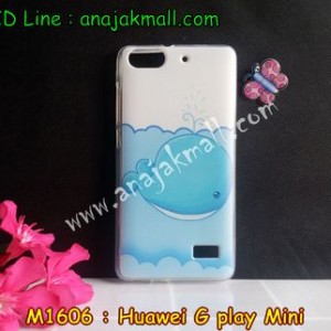 M1606-10 เคสยาง Huawei G Play Mini ลายปลาวาฬ