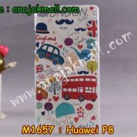 M1657-01 เคสแข็ง Huawei P8 ลาย London