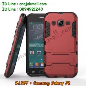 M1997-05 เคสโรบอท Samsung Galaxy J2 สีแดง