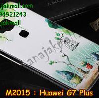 M2015-08 เคสแข็ง Huawei G7 Plus ลาย Nature