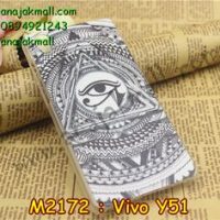 M2172-07 เคสแข็ง Vivo Y51 ลาย Black Eye