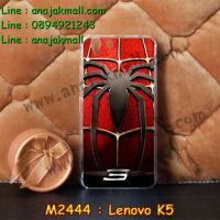 M2444-08 เคสแข็ง Lenovo K5 ลาย Spider