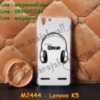 M2444-10 เคสแข็ง Lenovo K5 ลาย Music