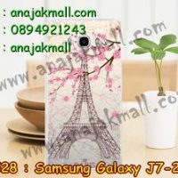 M2528-11 เคสแข็ง Samsung Galaxy J7 (2016) ลาย Paris Tower