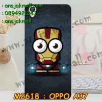 M2618-16 เคสแข็ง OPPO A37 ลาย Iron Man IV