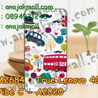 M2684-24 เคสยาง True Lenovo 4G Vibe C ลาย London