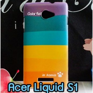 M807-05 เคสแข็ง Acer Liquid S1 ลาย Colorfull Day