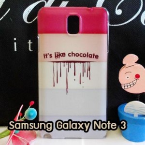 M773-02 เคสแข็ง Samsung Galaxy Note 3 ลาย Chocolate