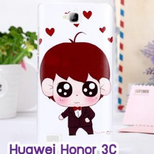 M755-03 เคสแข็ง Huawei Honor 3C ลายฟุคุโบะ