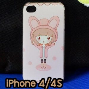 M734-03 เคสแข็ง iPhone 4S/4 ลาย Fox