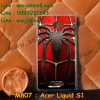 M807-28 เคสแข็ง Acer Liquid S1 ลาย Spider