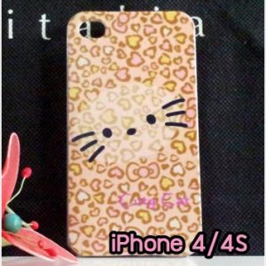 M734-11 เคสแข็ง iPhone 4S/4 ลาย KiCat