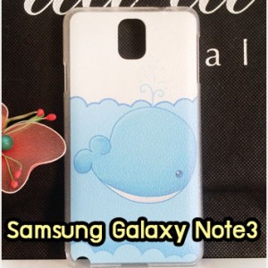 M773-06 เคสแข็ง Samsung Galaxy Note 3 ลายปลาวาฬ