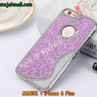 M1851-10 เคส iPhone 6 plus/6s plus ลายกากเพชรสีม่วง