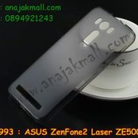 M1993-02 เคสยาง ASUS ZenFone 2 Laser (ZE500KL) สีเทา