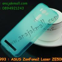 M1993-03 เคสยาง ASUS ZenFone 2 Laser (ZE500KL) สีฟ้า