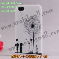 M734-19 เคสแข็ง iPhone 4S/4 ลาย Baby Love