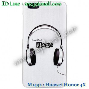 M1492-04 เคสแข็ง Huawei Honor 4X ลาย Music