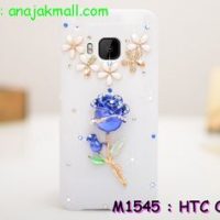 M1545-04 เคสประดับ HTC One M9 ลาย Rose II