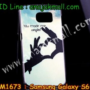 M1673-11 เคสแข็ง Samsung Galaxy S6 ลาย My Heart