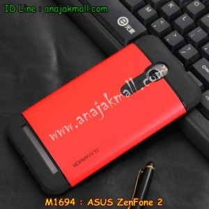M1694-04 เคสทูโทน ASUS ZenFone 2 (ZE551ML) สีแดง