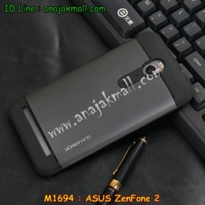 M1694-05 เคสทูโทน ASUS ZenFone 2 (ZE551ML) สีดำ