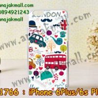 M1766-15 เคสยาง iPhone 6 plus/6s plus ลาย London