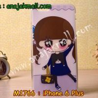 M1766-13 เคสยาง iPhone 6 plus/6s plus ลาย PinPin