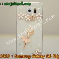 M1819-02 เคสประดับ Samsung Galaxy S6 Edge ลาย Ballet Flower