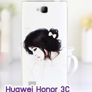 M755-17 เคสแข็ง Huawei Honor 3C ลายเจ้าหญิงนิทรา