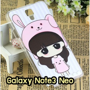 M935-02 เคสแข็ง Samsung Galaxy Note3 Neo ลายสาวกระต่าย