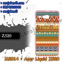M2014-08 เคสยาง Acer Liquid Z520 ลาย Graphic II